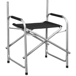 Coated Steel Directors Chair No Backrest